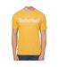 T-Shirt jaune homme timberland wordmark - xl-1