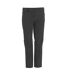 Womens/ladies Activate Xt Hiking Trousers Black Jack Wolfskin-1