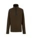Great Outdoors Mens Montes Funnel Neck Fleece Jumper Nut Brown Black Regatta-2
