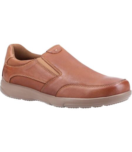 Chaussures En Cuir Aaron Homme Marron Hush Puppies