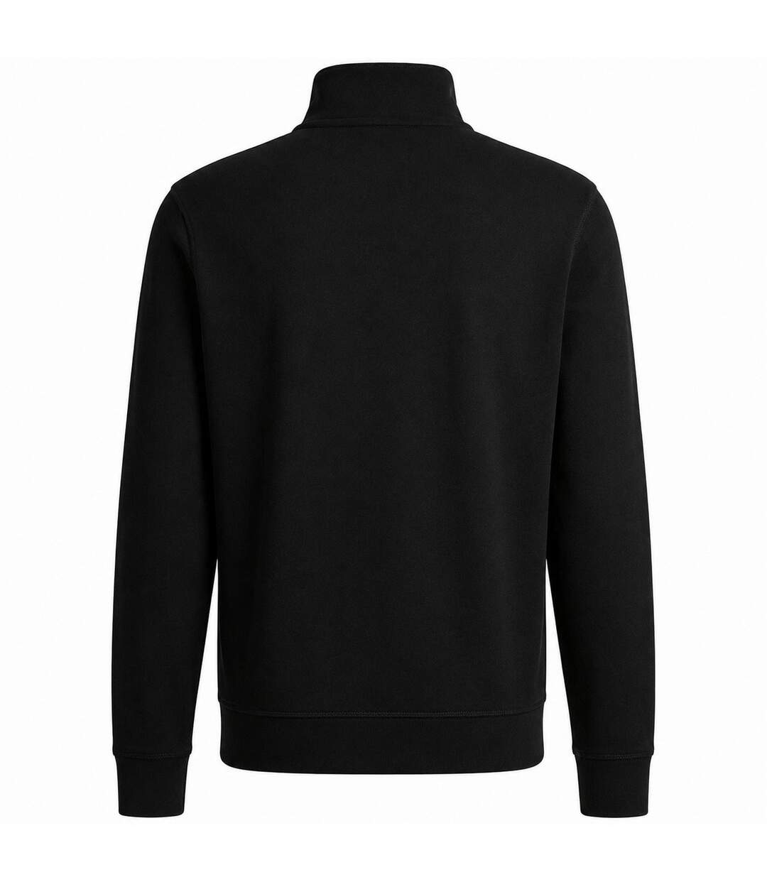 Mens Terrycloth Sweatshirt Black Boss-2