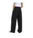 Womens/ladies Plain Suit Trousers Black Brave Soul-3