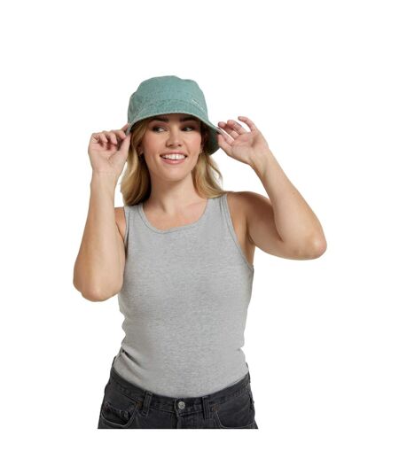 Animal Womens/Ladies Indie Logo Natural Bucket Hat (Pale Green)