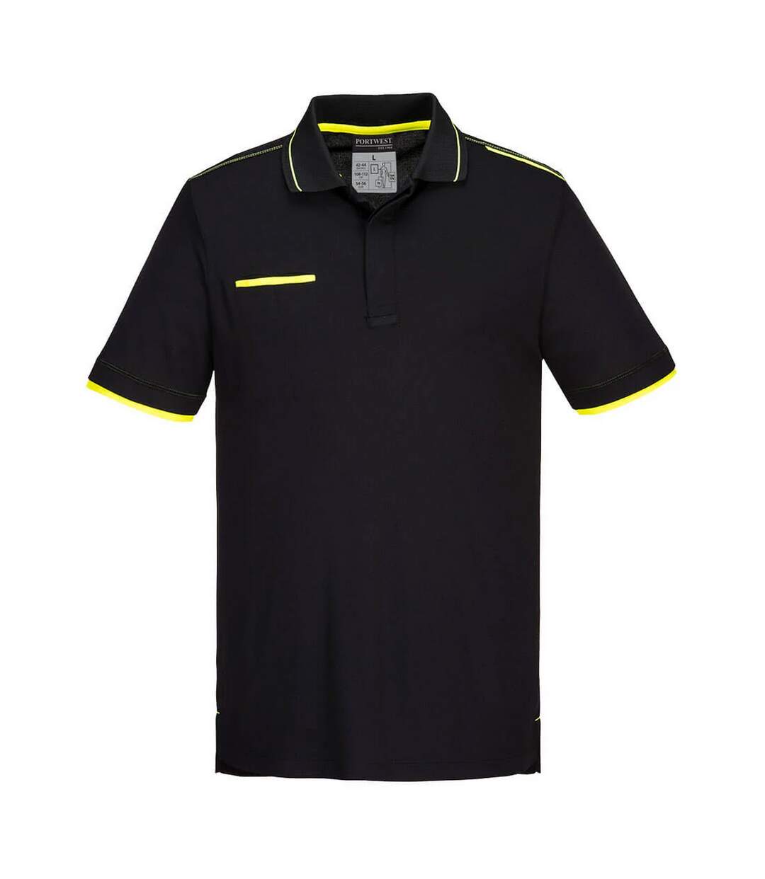 Polo Wx3 Eco Homme Noir Portwest-1
