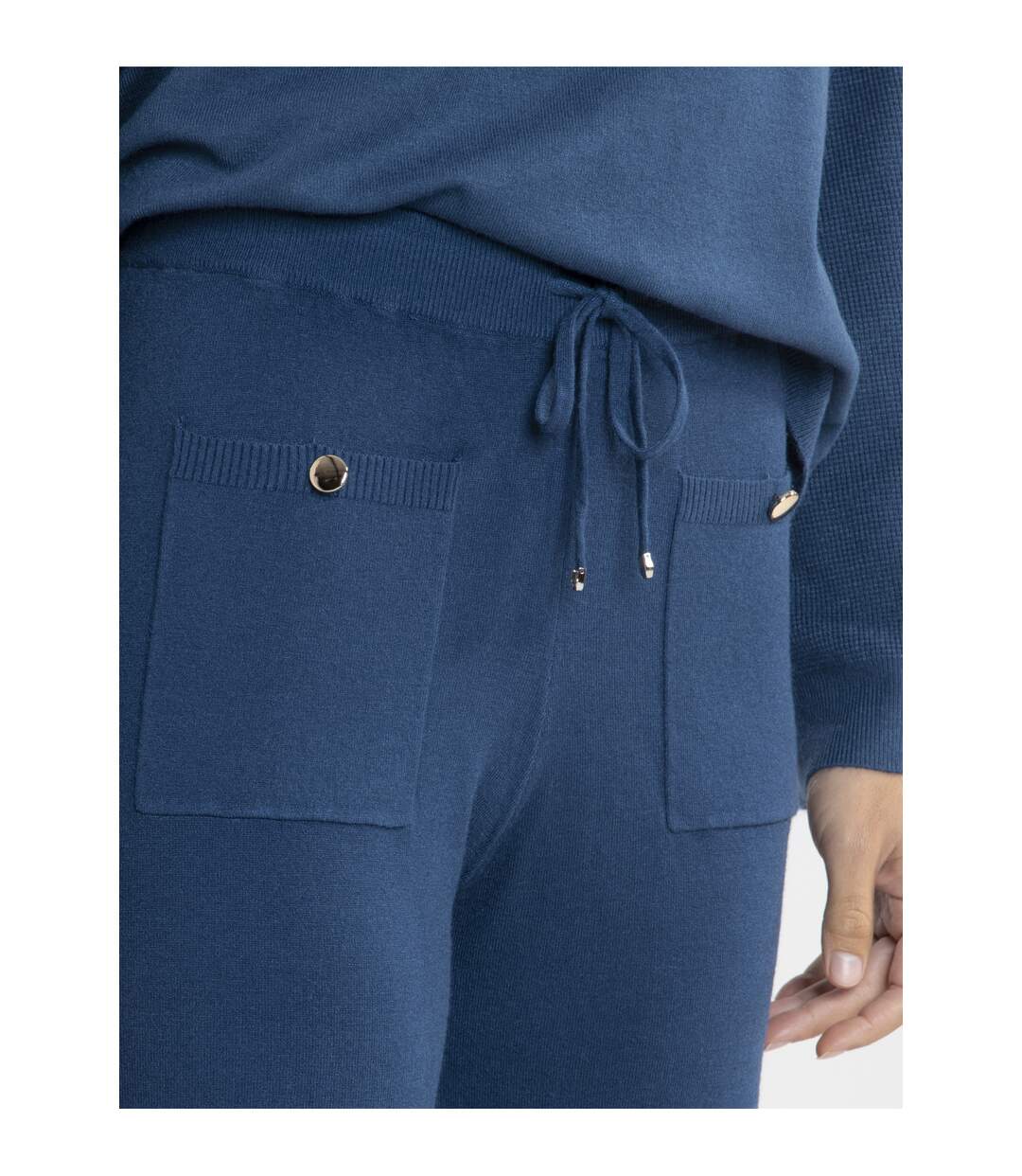 Pantalon Petia Bleu Canard