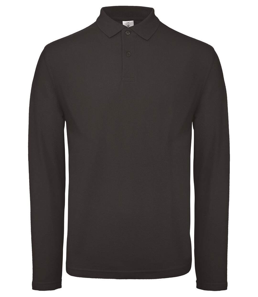 Polo manches longues - Homme - PUI12 - noir