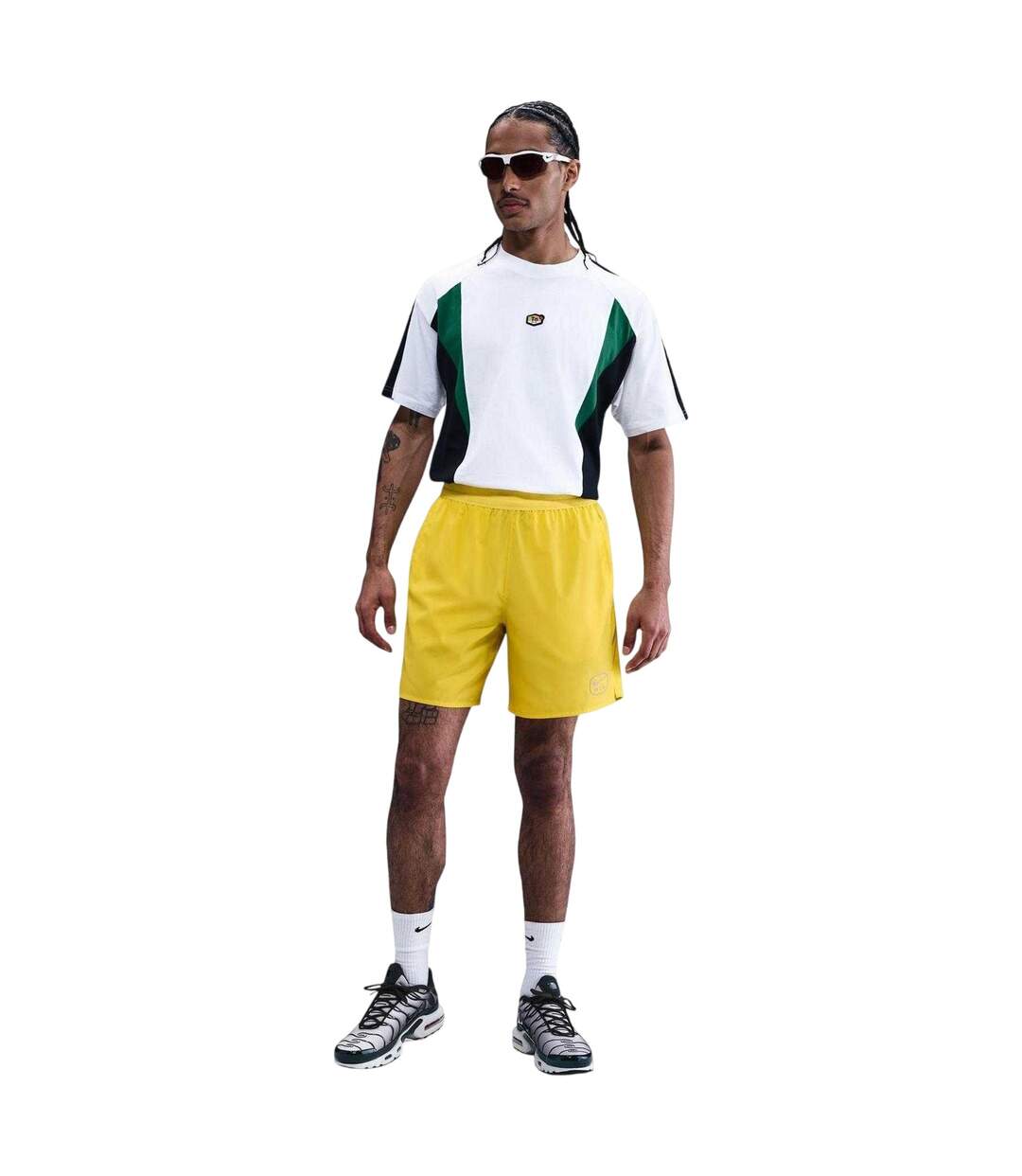 Short Air Homme Jaune Nike-1