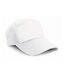 Casquette Unie À Sept Panneaux Mixte Blanc Result-2