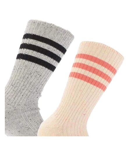 Chaussettes lounge homme gris / beige Adidas