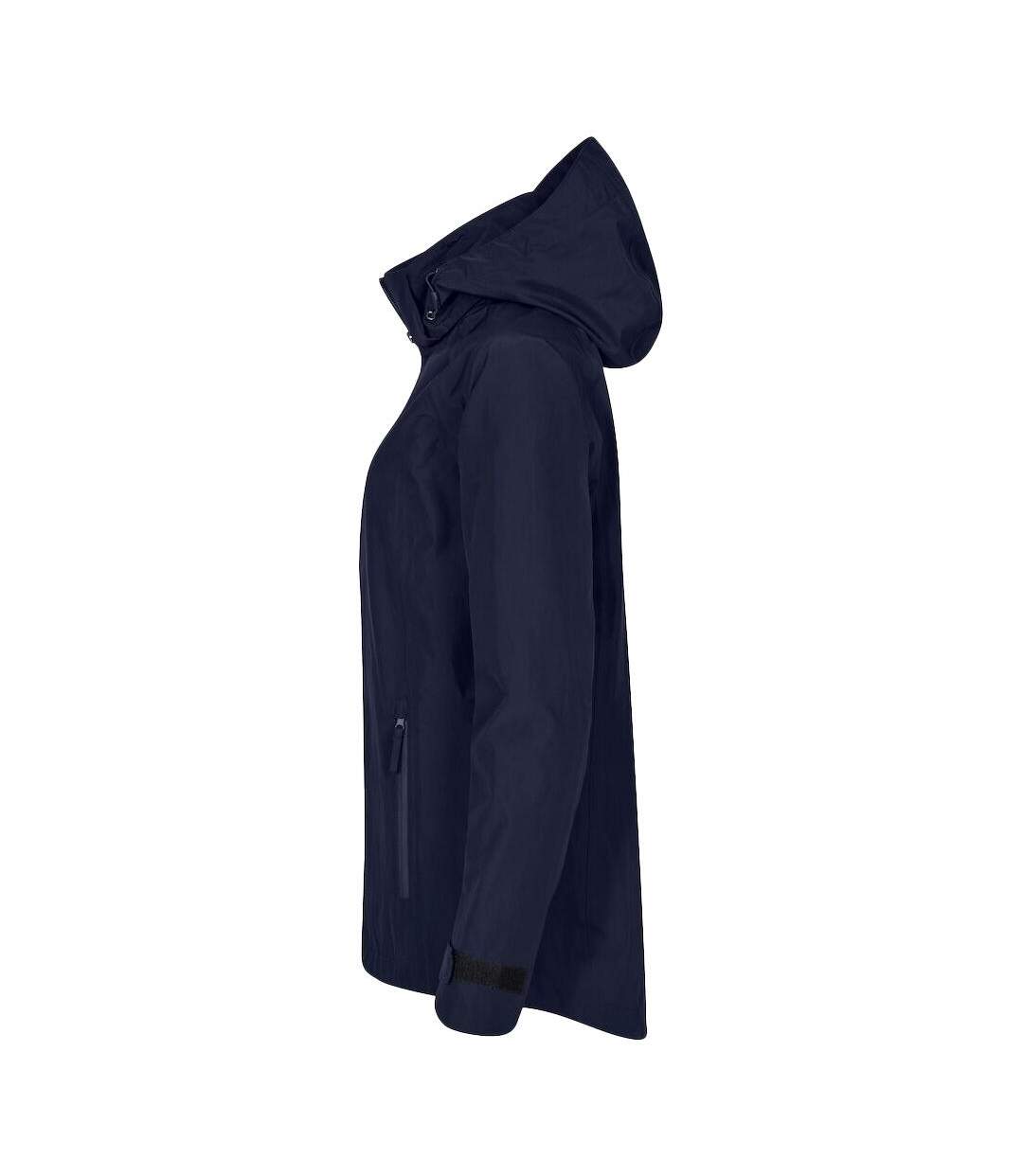 Veste Softshell Classic Femme Bleu Marine Foncé Clique-3
