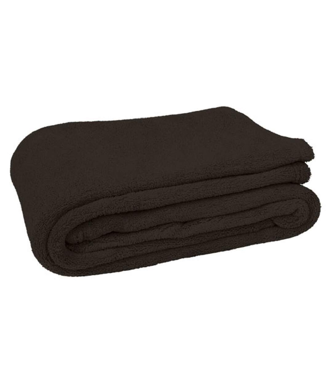 Plaid couverture - REF CUSHION - noir-1