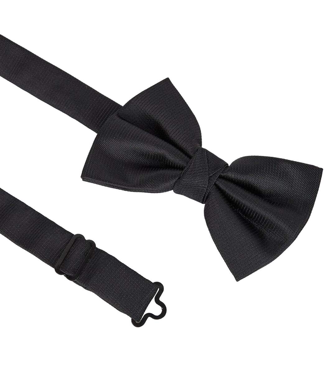 Mens woven bow tie one size black Burton-2