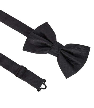 Mens woven bow tie one size black Burton