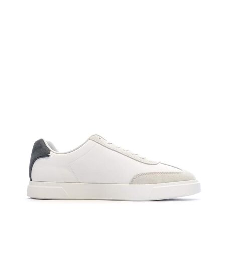 Baskets blanches/beiges homme calvin klein jeans low prof