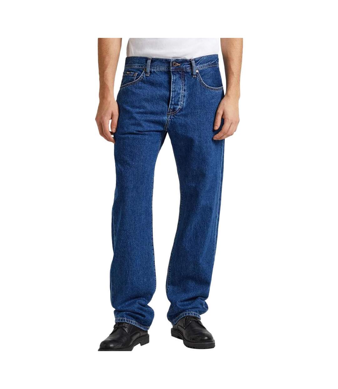 Jean Droit Bleu Homme Pepe Jeans Relaxed - W28-L32-1