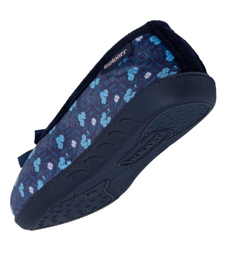 Isotoner Chaussons Ballerines femme ultra confortables semelle à mémoire de forme