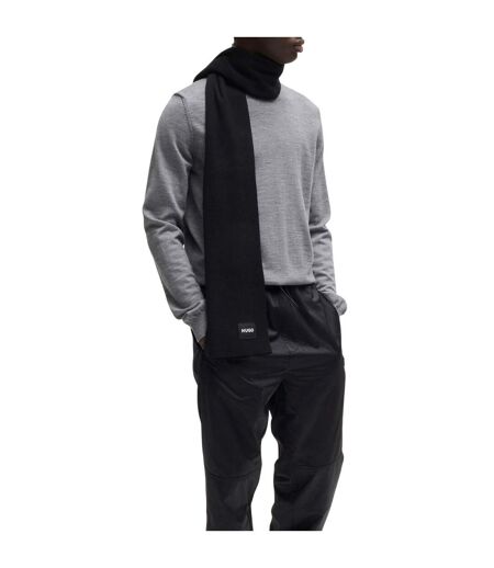 Zevon Scarf One Size Black Hugo