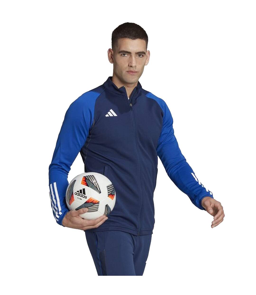 Veste Tiro Homme Bleu Marine Bleu Adidas-1