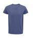 Mens crusader organic t-shirt denim SOLS