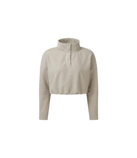 Womens/ladies Cropped Fleece Top Nude TriDri