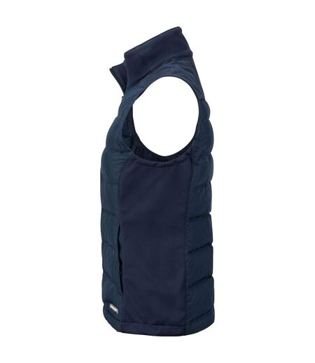 Womens/ladies Oak Harbor Body Warmer Dark Navy Cutter & Buck