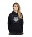 Disney Sweat à capuche à tête courte Femme/Ladies Maleficent (Noir) - UTBI5033-2
