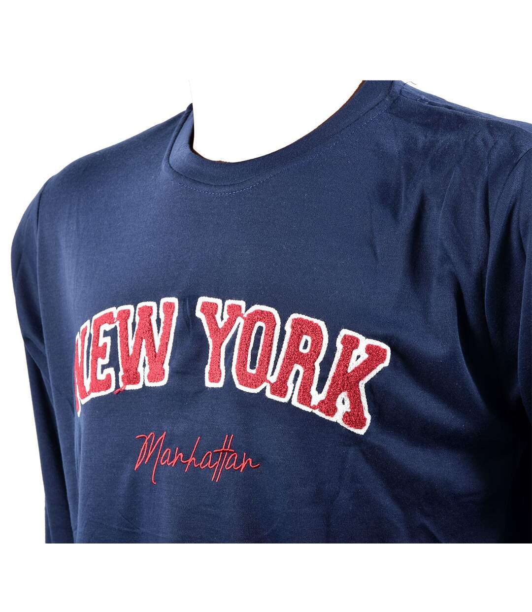 Pyjama Homme Long SWEET SECRET Q2754 NEW YORK MARINE-4