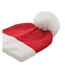 Mensa knitted christmas beanie red/white MidOcean-3