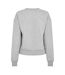 Womens/ladies Classic Sweatshirt Grey Marl USA Pro-3