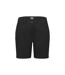 Womens/ladies Edgemont Shorts Black Cutter & Buck-1