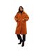 Dorothy Perkins Womens/Ladies Longline Teddy Fleece Oversized Coat (Toffee) - UTDP546