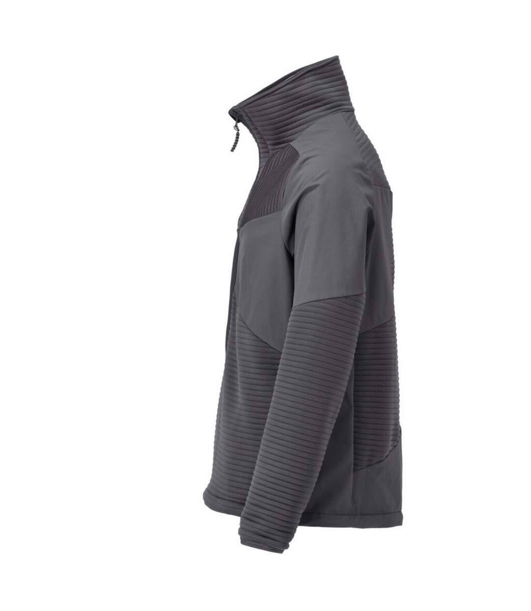 Mens Customised Half Zip Fleece Top Stone Grey Mascot-3