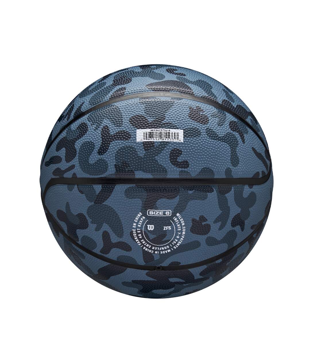 Ballon De Basket Motif/style Camouflage Mvp Taille 7 Bleu Marine Wilson-2