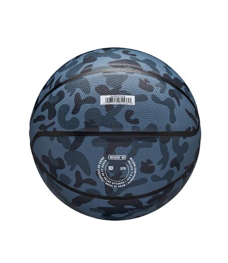 Ballon De Basket Motif/style Camouflage Mvp Taille 7 Bleu Marine Wilson