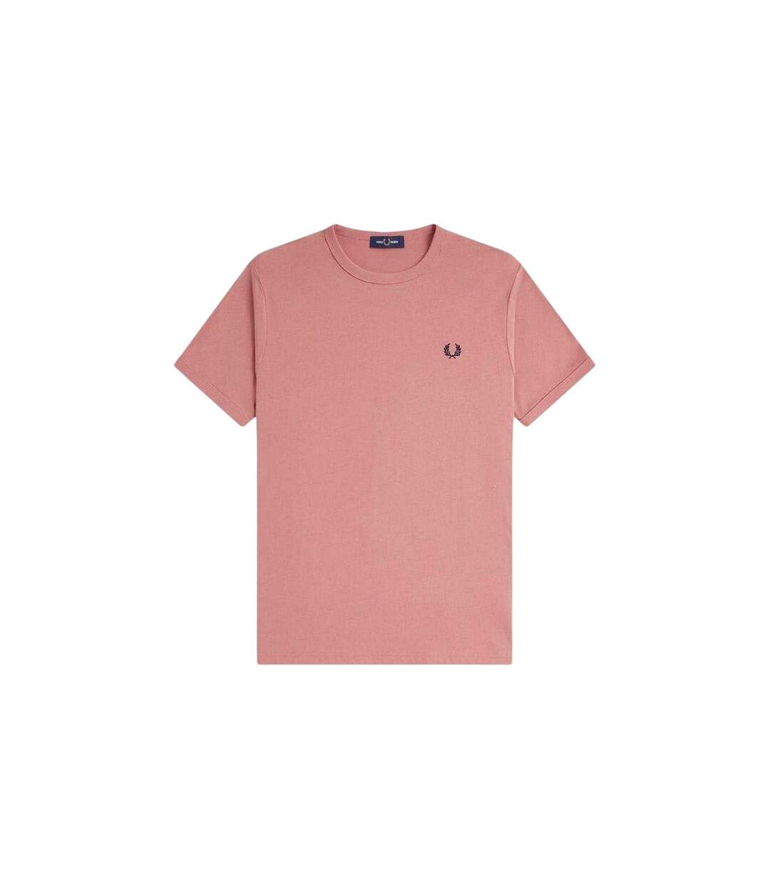 T-shirt Motif/style Logo Brodé Homme Blanc Cassé Fred Perry-1