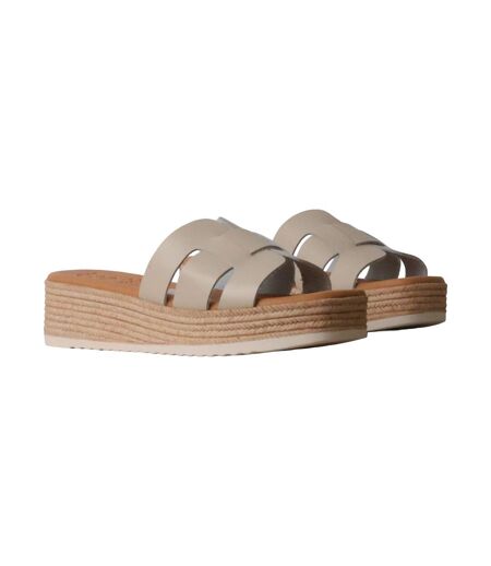 Sandales Compensée Cuir Oh my Sandals