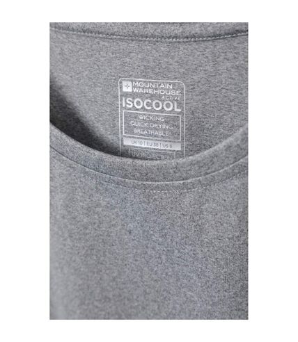 Mountain Warehouse Womens/Ladies Breeze Recycled T-Shirt (Gray) - UTMW378
