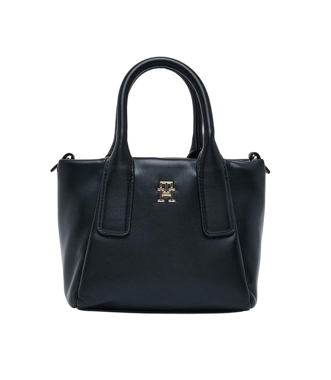 Sac bandoulière noir  femme tommy hilfiger essential mini-1