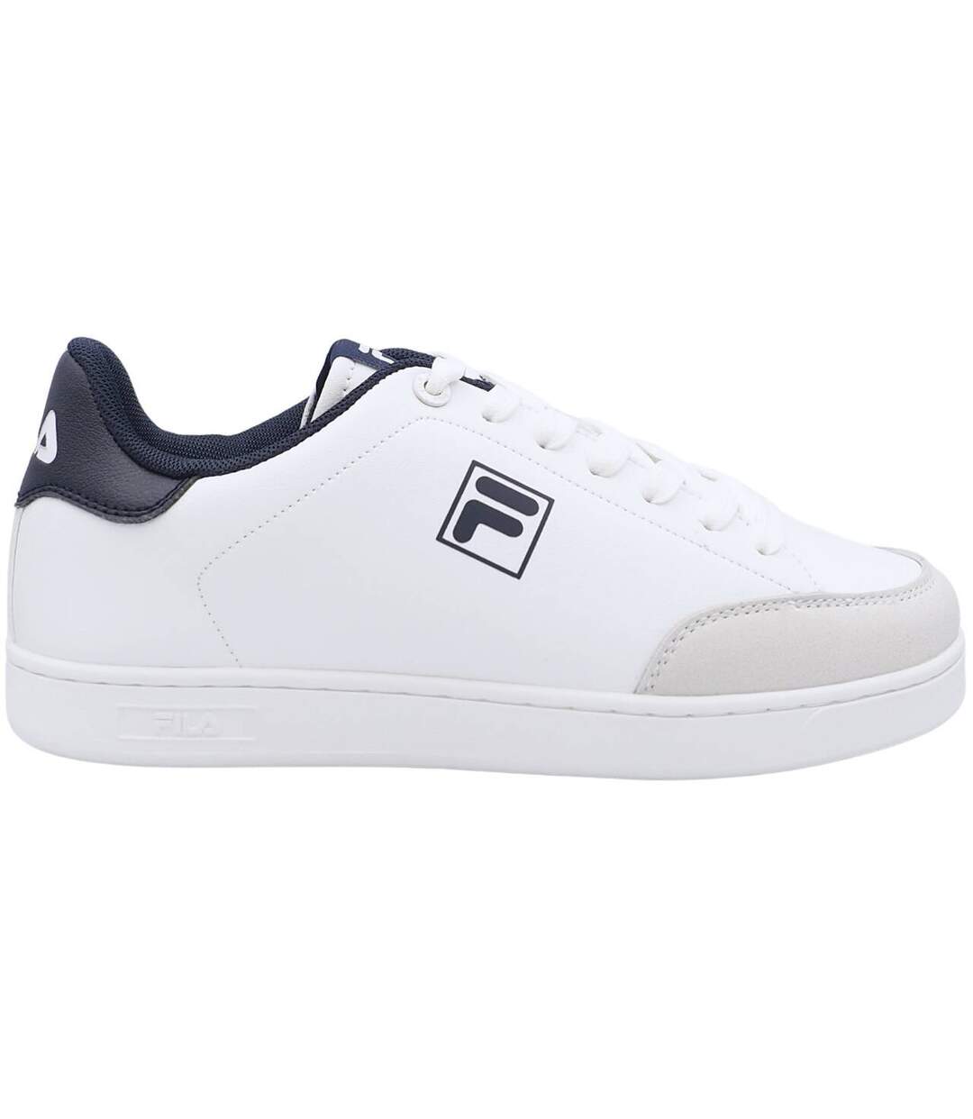 Chaussures Courtbay Femme Blanc Bleu Marine Fila-3
