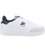 Chaussures Courtbay Femme Blanc Bleu Marine Fila-3