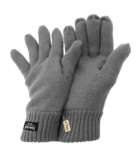 FLOSO Ladies/Womens Thinsulate Thermal Knitted Gloves (3M 40g) (Navy) - UTGL137