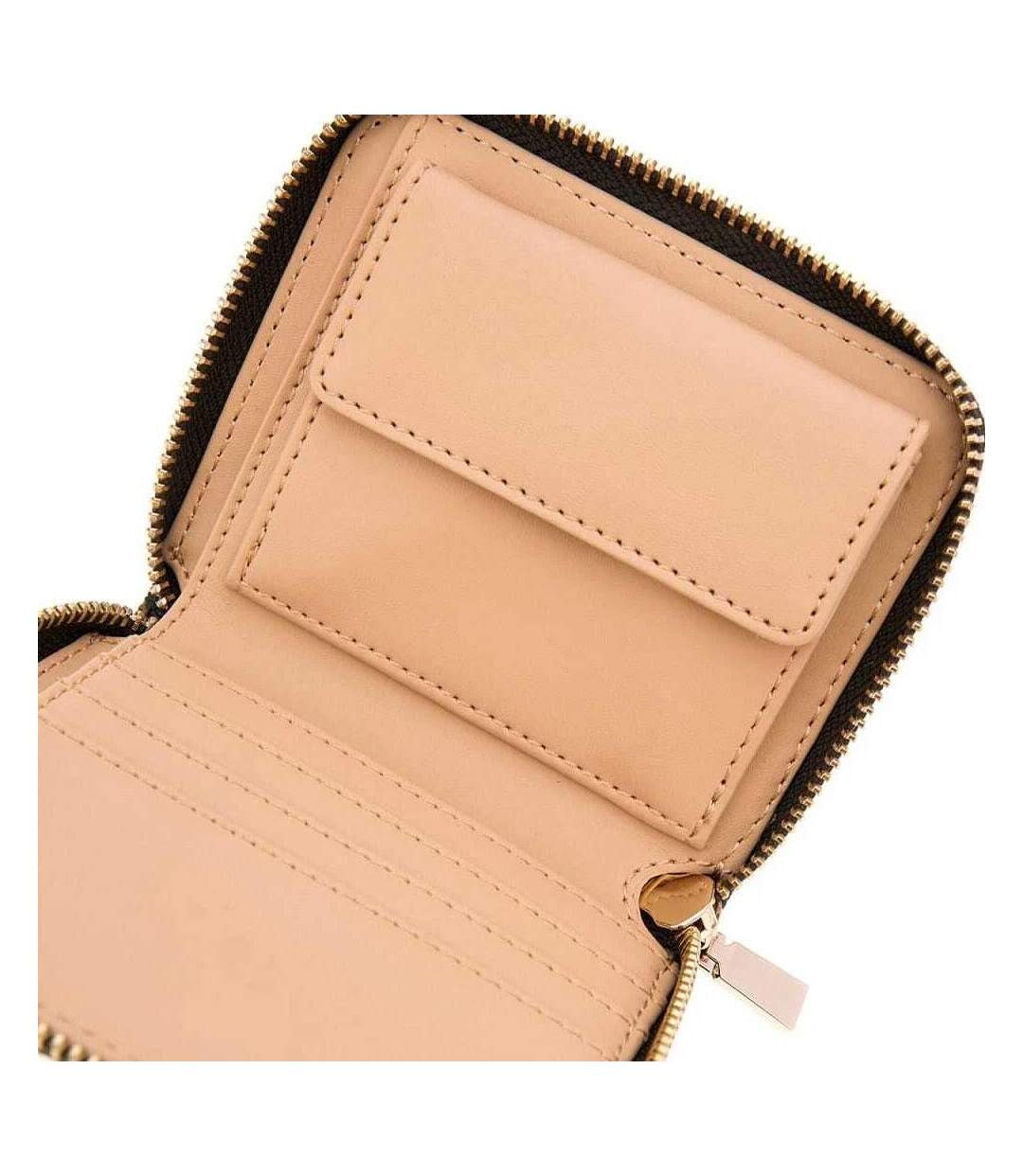 Portefeuille marron femme guess laurel slg small-2