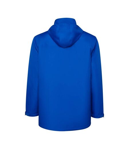 Mens america padded parka royal blue Roly