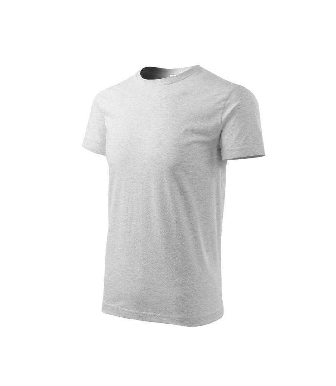 T-shirt Heavy New Homme Gris Malfini-3