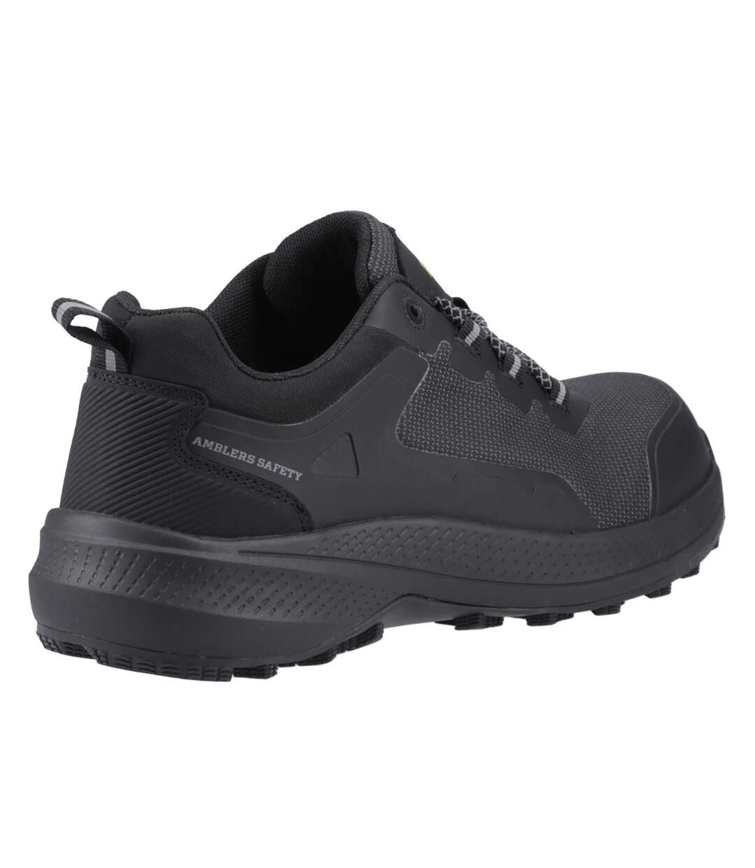 Mens tarka safety shoes black Amblers