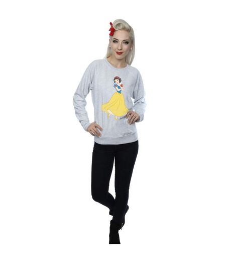 Disney Princess Womens/Ladies Classic Snow White Sweatshirt (Heather Grey) - UTBI10131