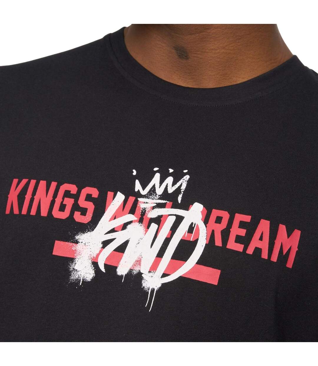 T-shirt Sprayer Homme Noir Kings Will Dream-4