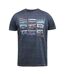 T-shirt apsey-d555 homme bleu marine Duke