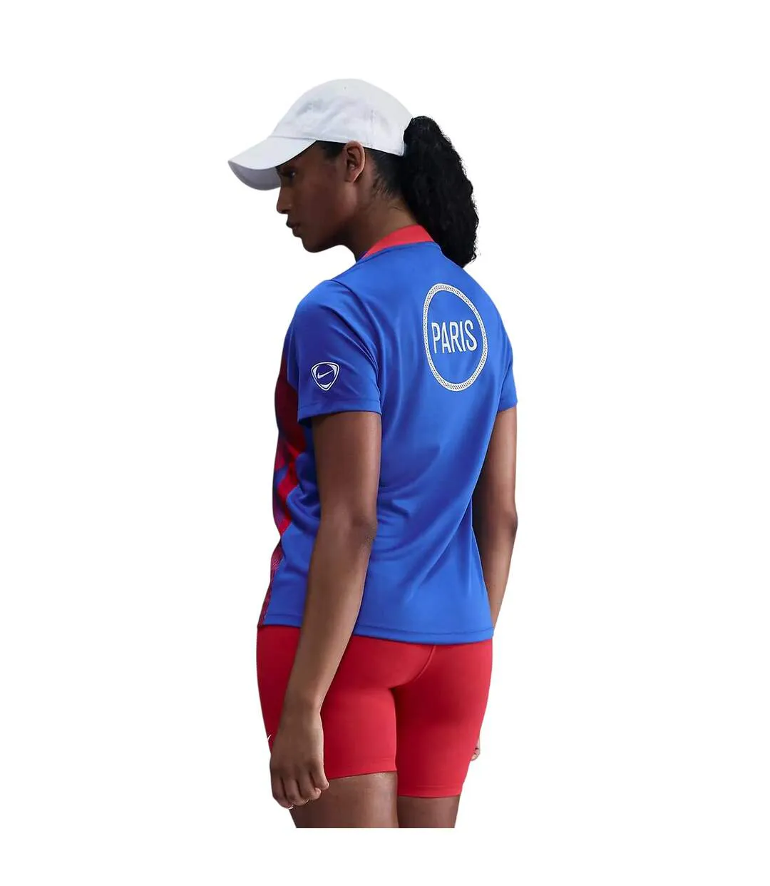 Chemise Motif/style Paris Saint-germain 2025/2026 Femme Bleu Rouge Nike-3