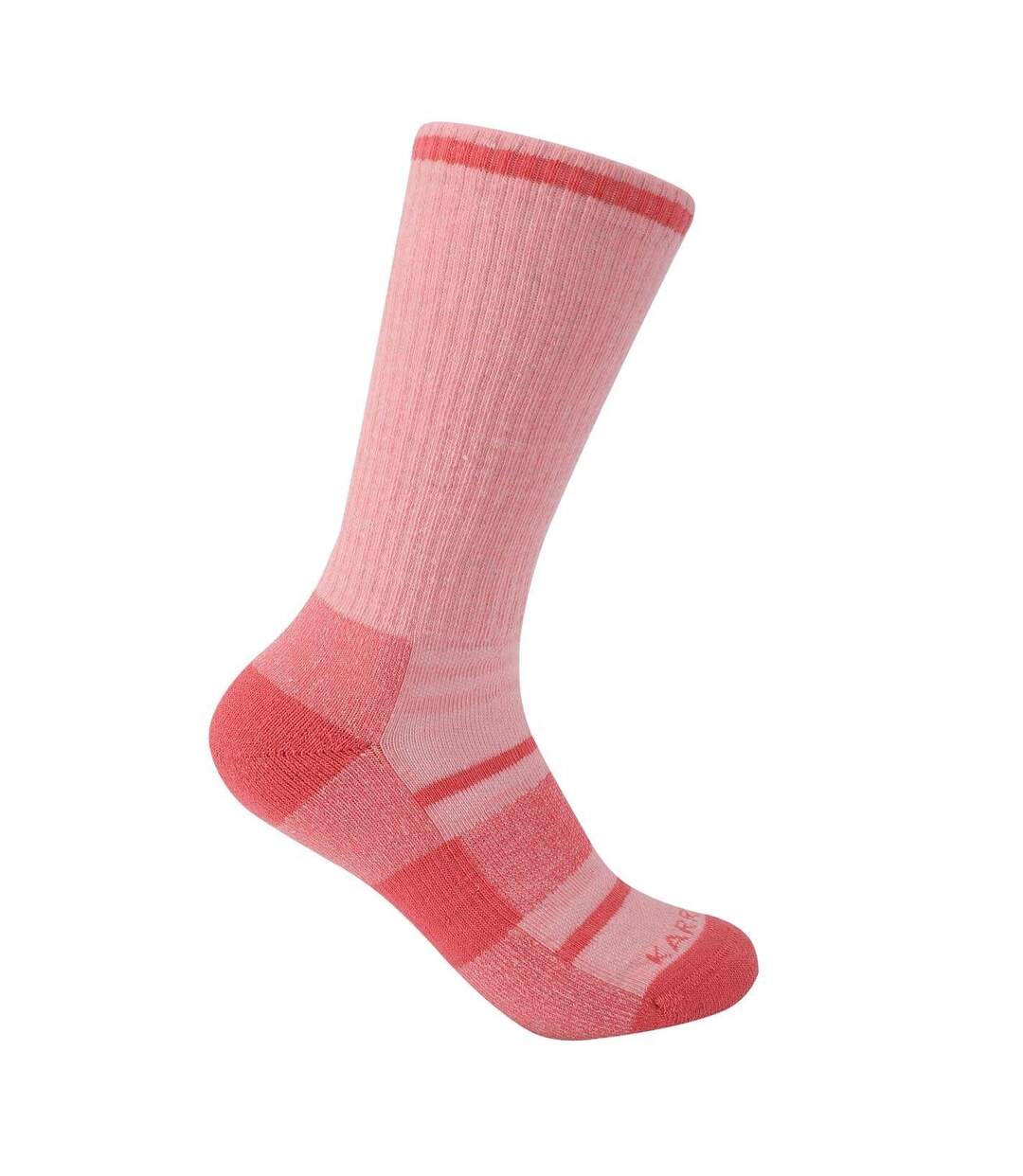 Womens/ladies Hiking Socks Pink Karrimor-2